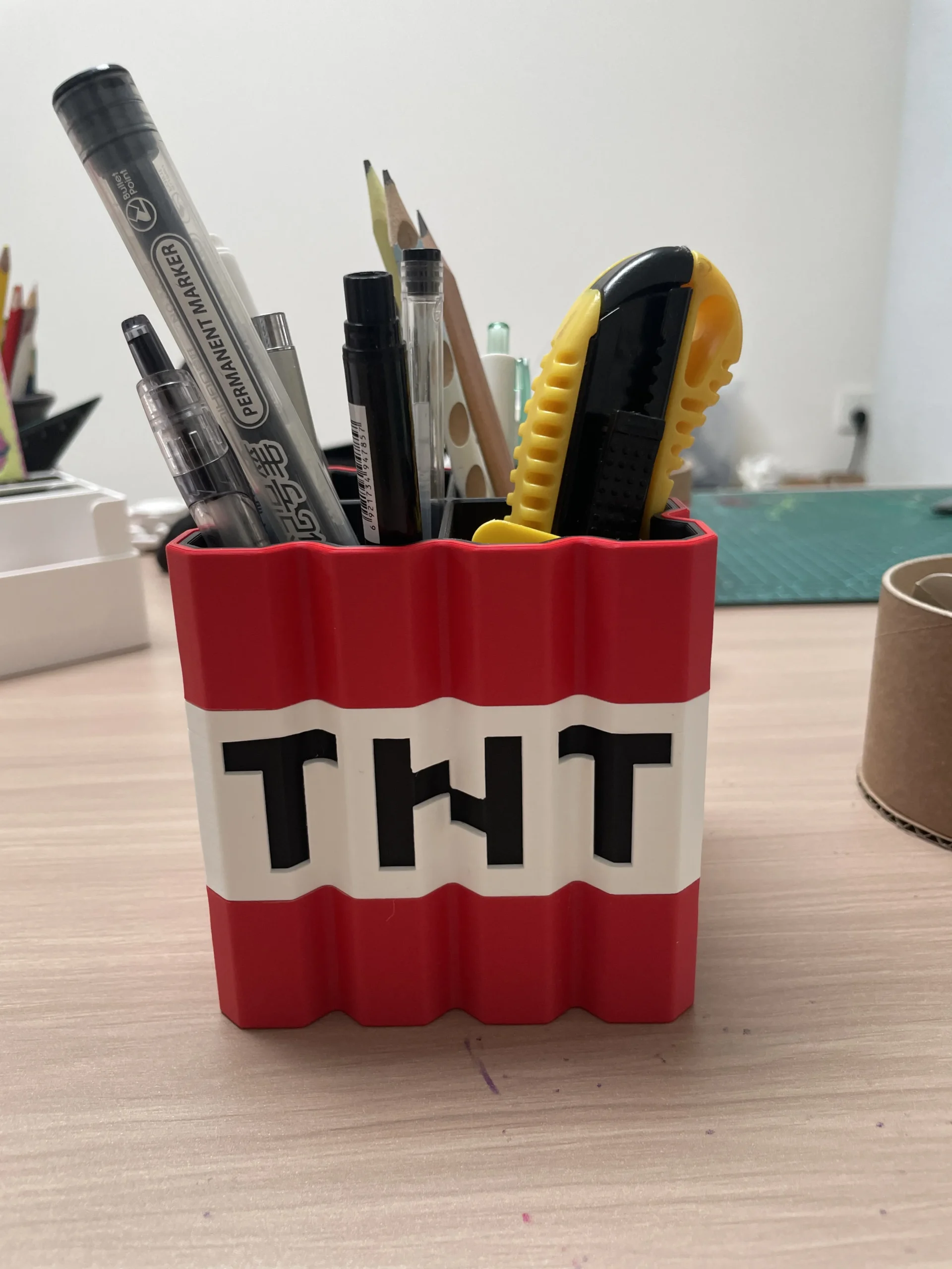 Minecraft TNT Kalemlik