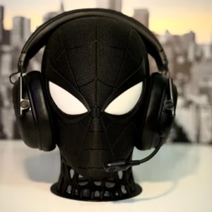 Black Spiderman Kulaklık Standı