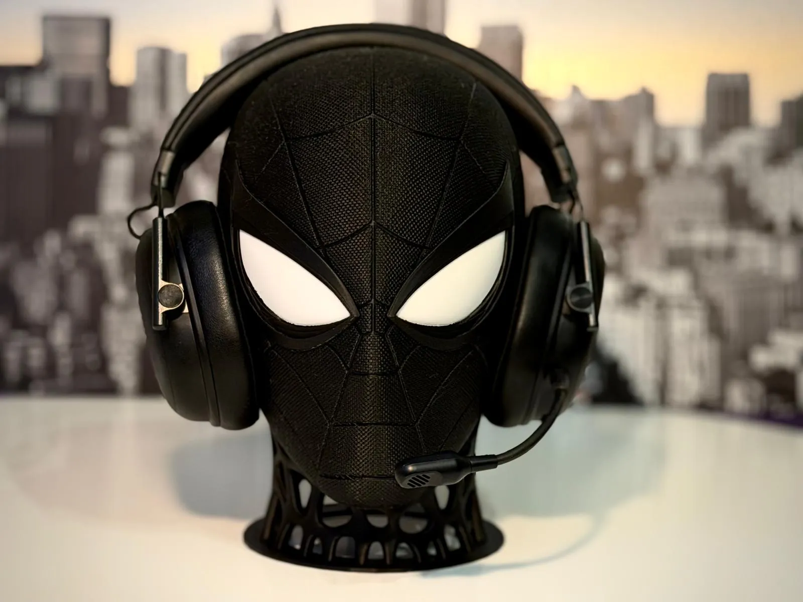 Black Spiderman Kulaklık Standı