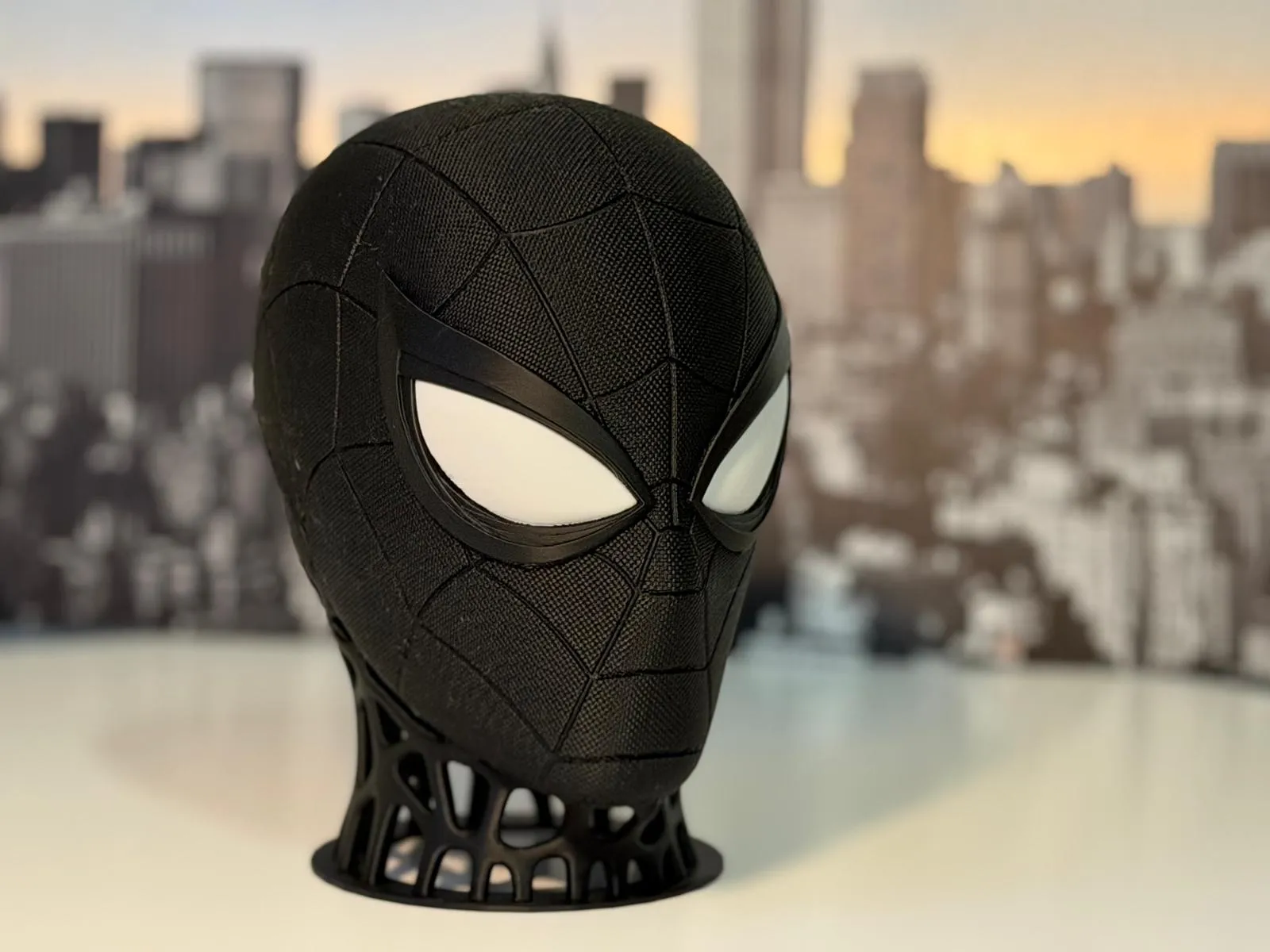 Black Spiderman Kulaklık Standı - Görsel 2