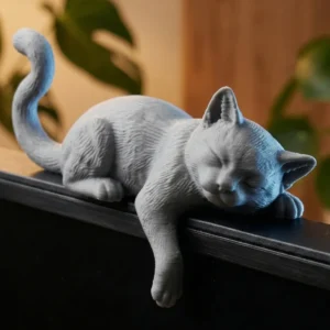 Uyuyan Kedi Monitör Süsü
