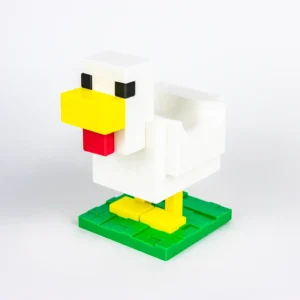 Minecraft Chicken Dualsense Standı