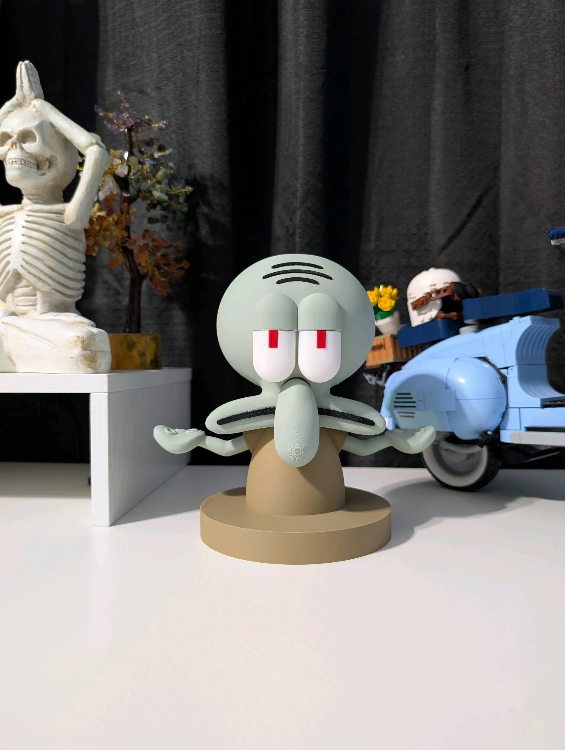 Squidward Kulaklık Standı - Görsel 2